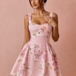Floral Mini Φόρεμα